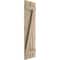 Ekena Millwork Rustic Two Board Spaced Board-n-Batten Riverwood Faux Wood Shutters w/Z-Board, 11 1/2W x 60H, PR SHUBSZ11X60RWPR - alternate 16
